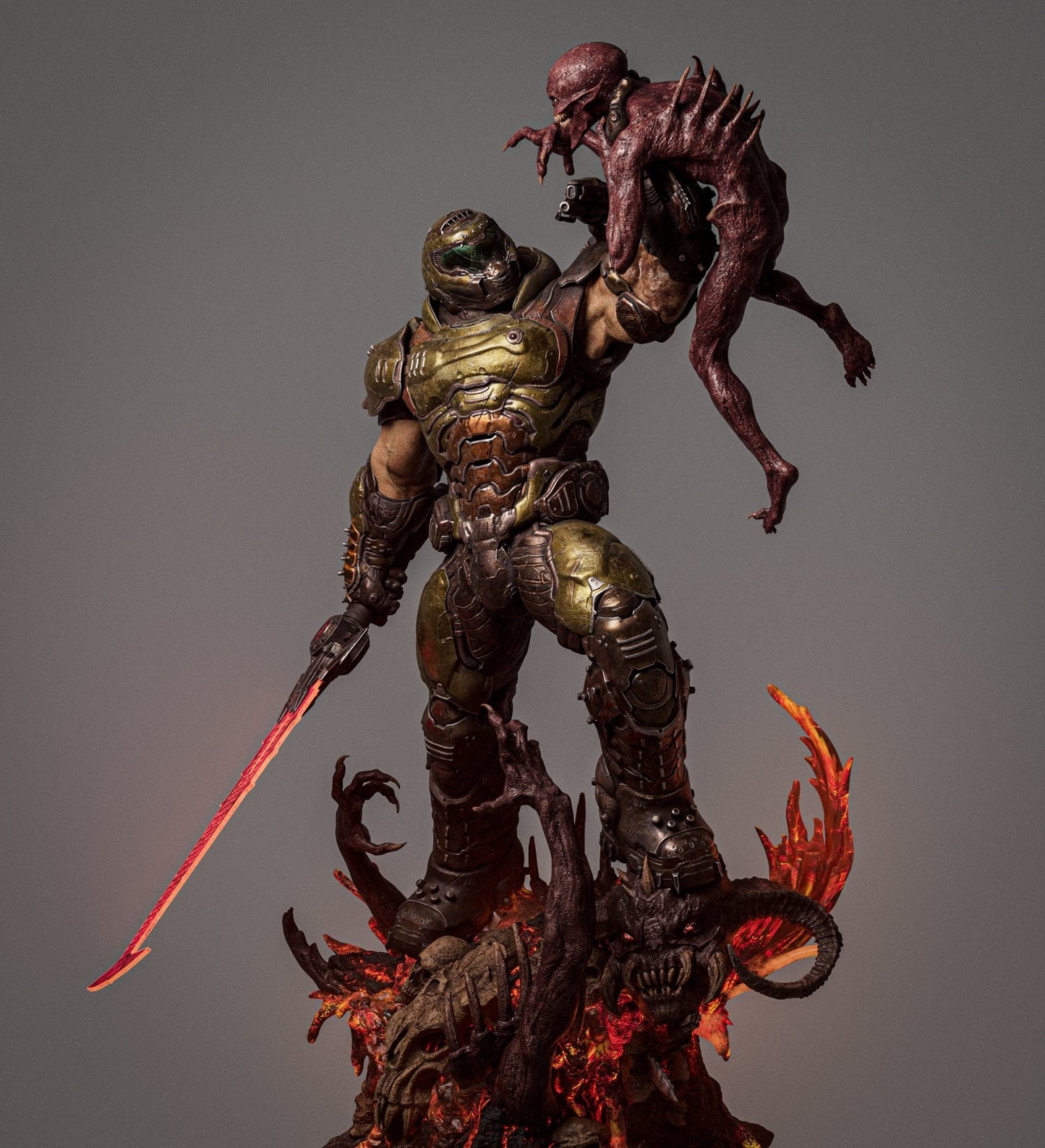 Doom Slayer - CA 3D Studios - Dark Forge Arts