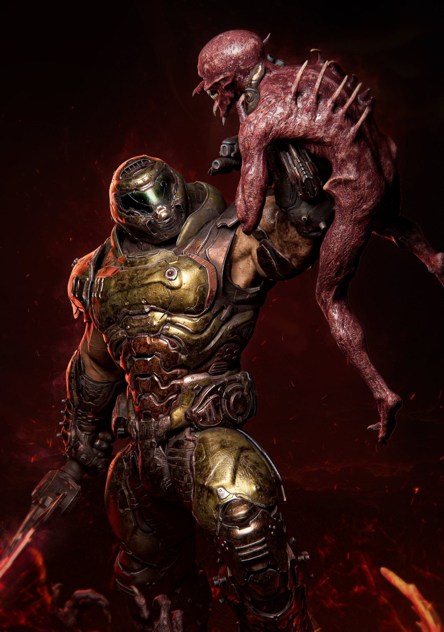 Doom Slayer - CA 3D Studios - Dark Forge Arts