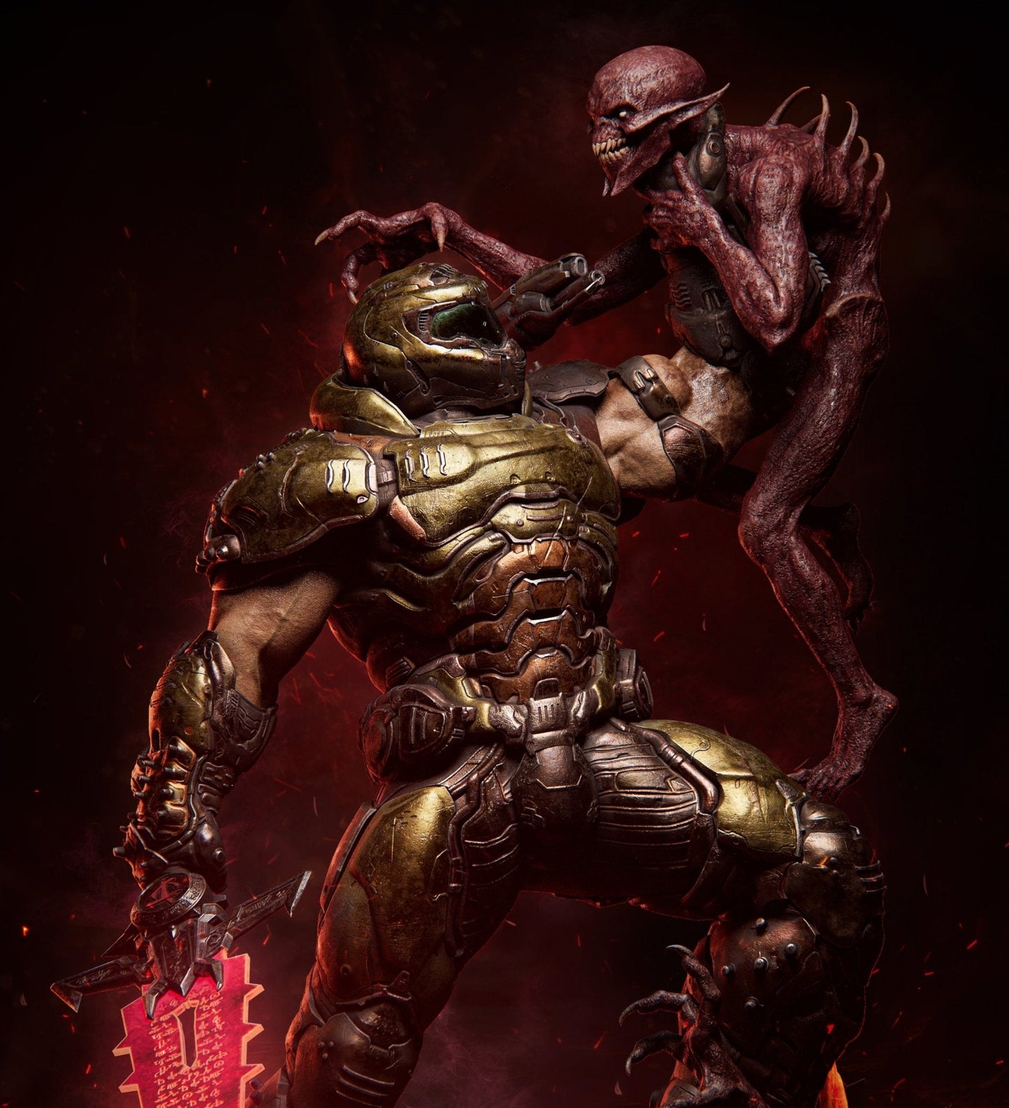 Doom Slayer - CA 3D Studios - Dark Forge Arts