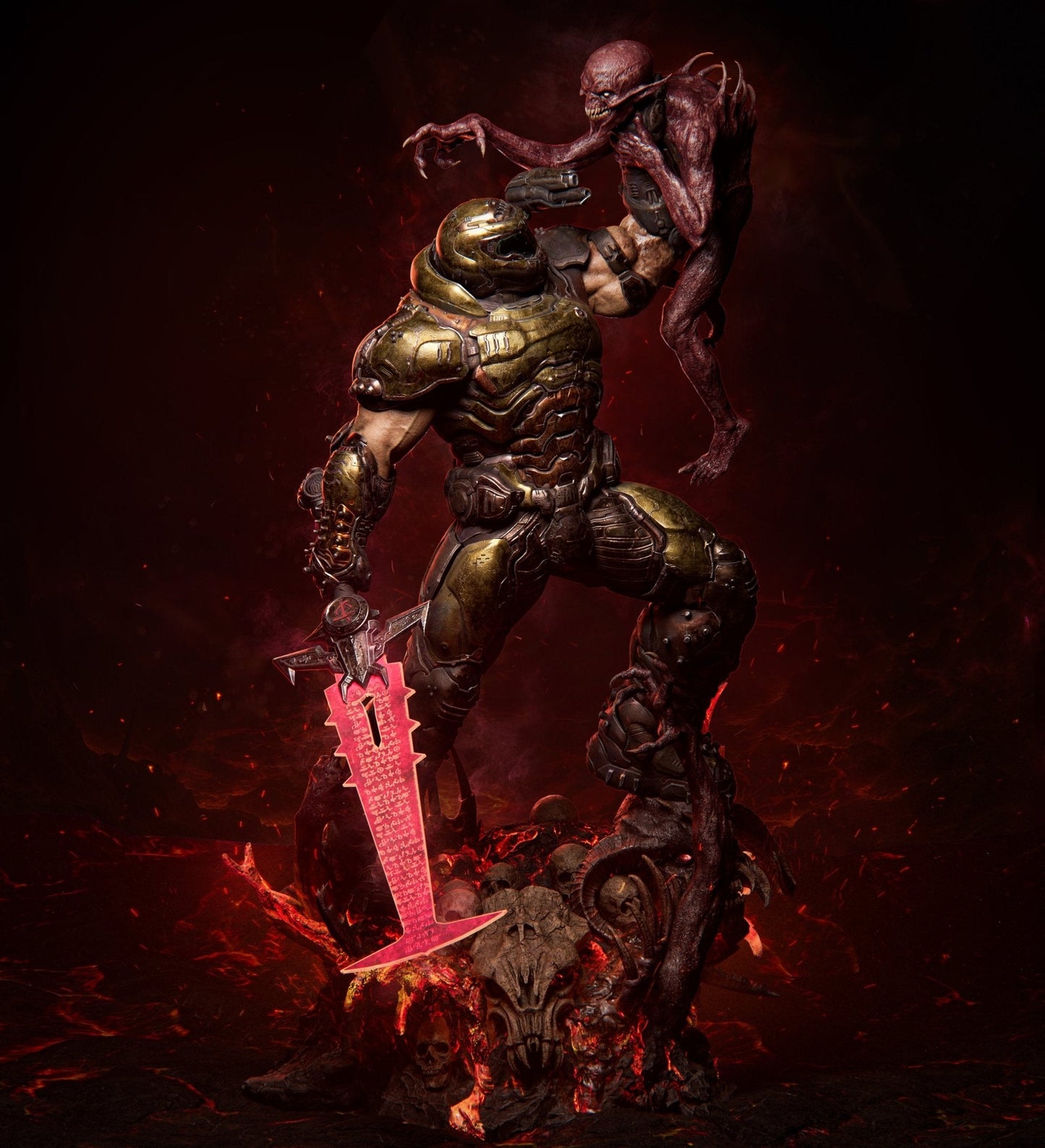 Doom Slayer - CA 3D Studios - Dark Forge Arts