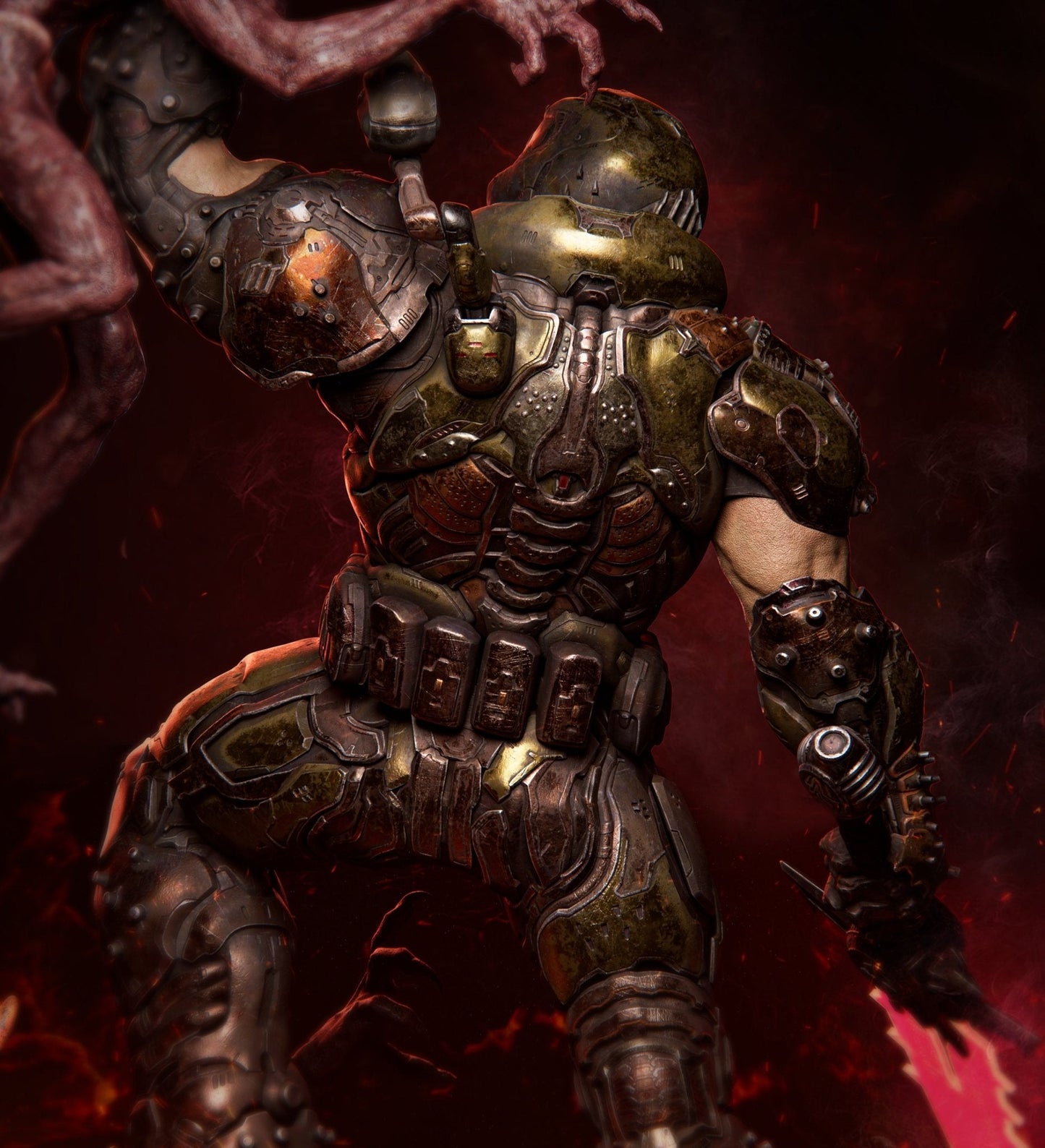 Doom Slayer - CA 3D Studios - Dark Forge Arts