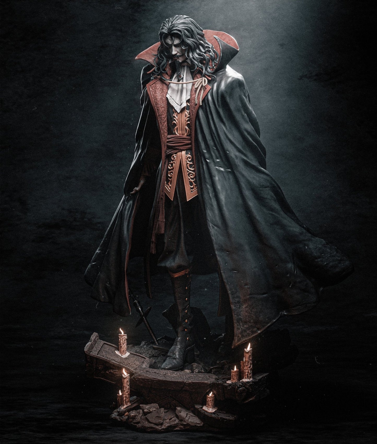 Dracula - CA 3D Studios - Dark Forge Arts