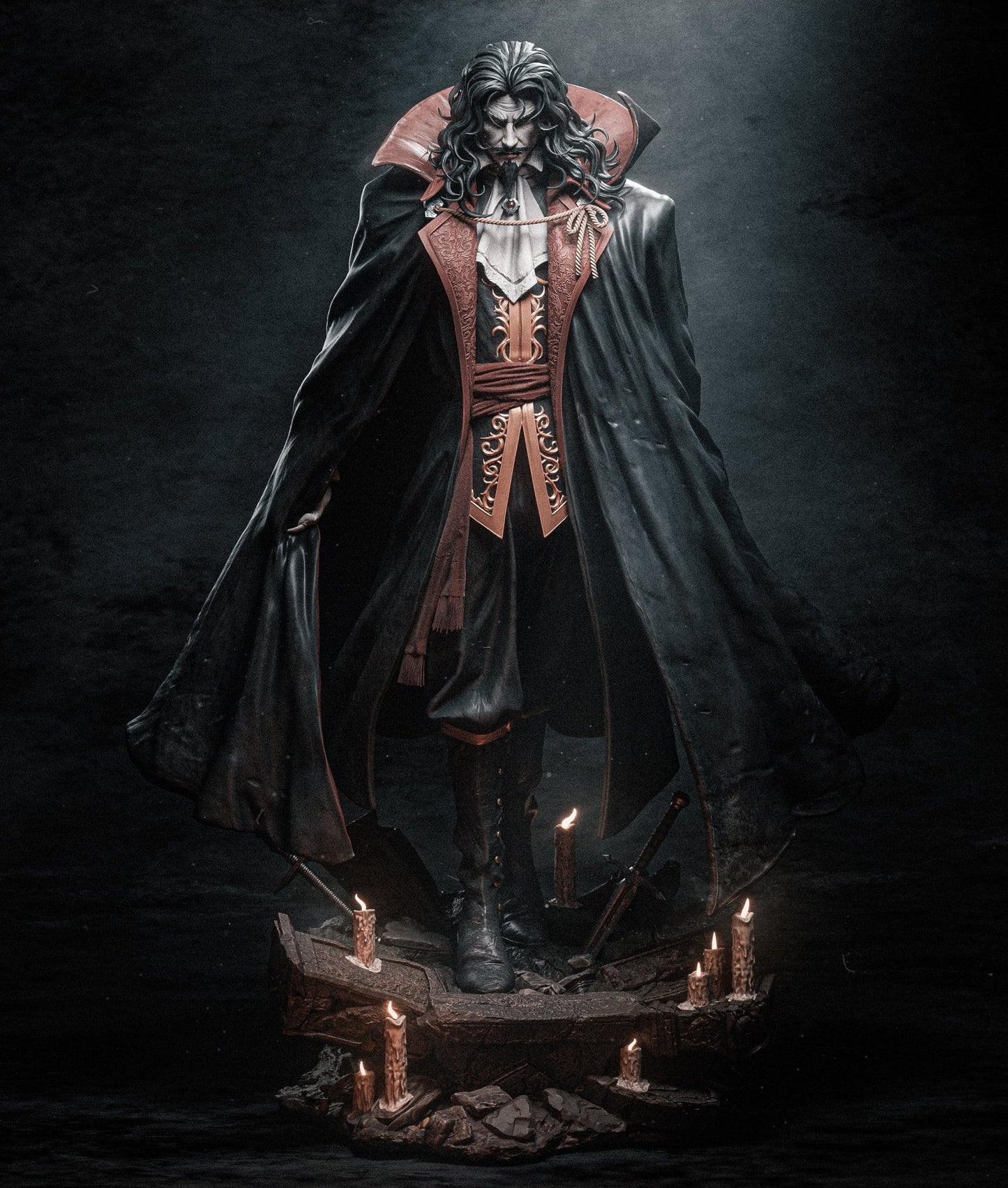 Dracula - CA 3D Studios - Dark Forge Arts