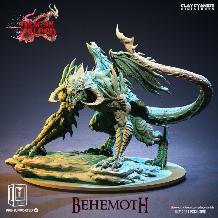 Dragon Blood - ClayCyanide - Dark Forge Arts
