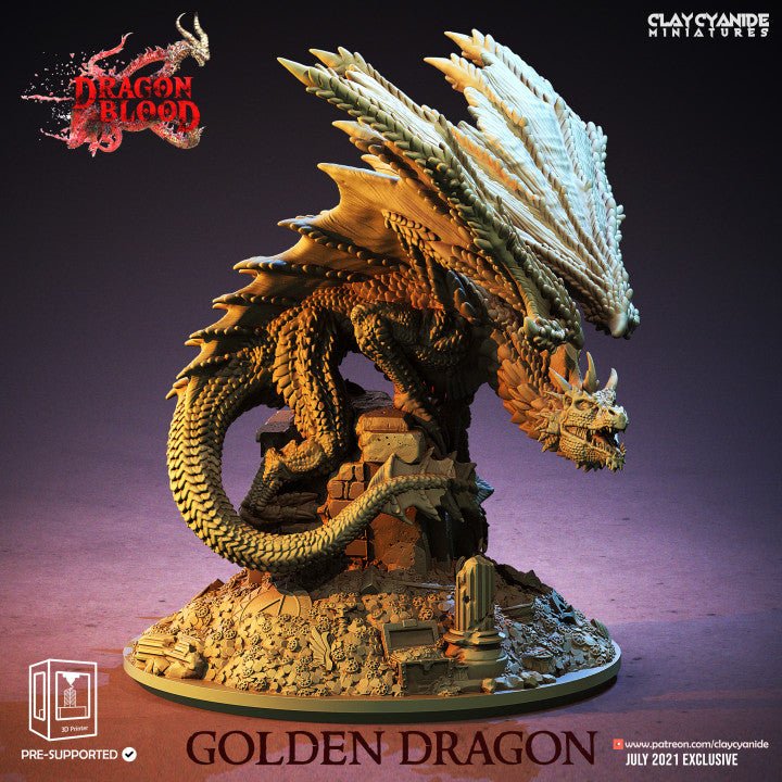 Dragon Blood - ClayCyanide - Dark Forge Arts