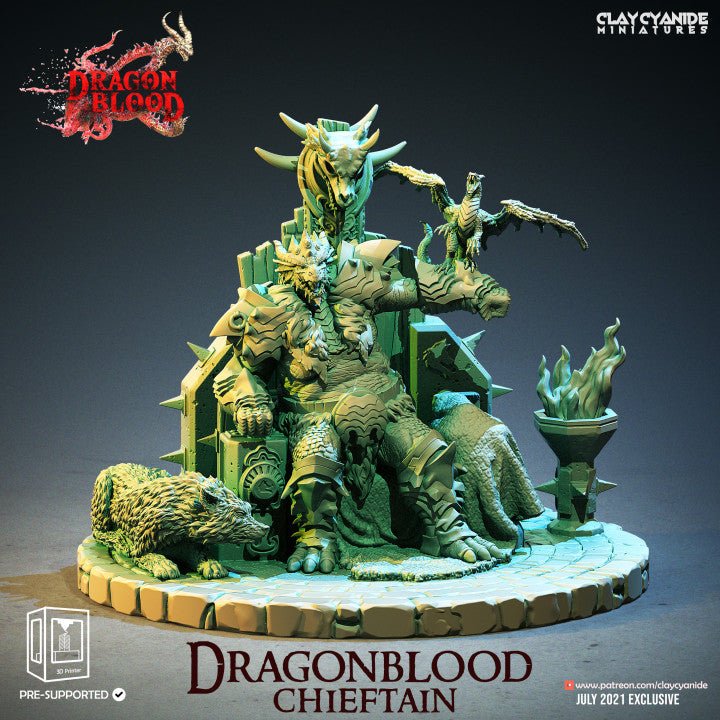 Dragon Blood - ClayCyanide - Dark Forge Arts