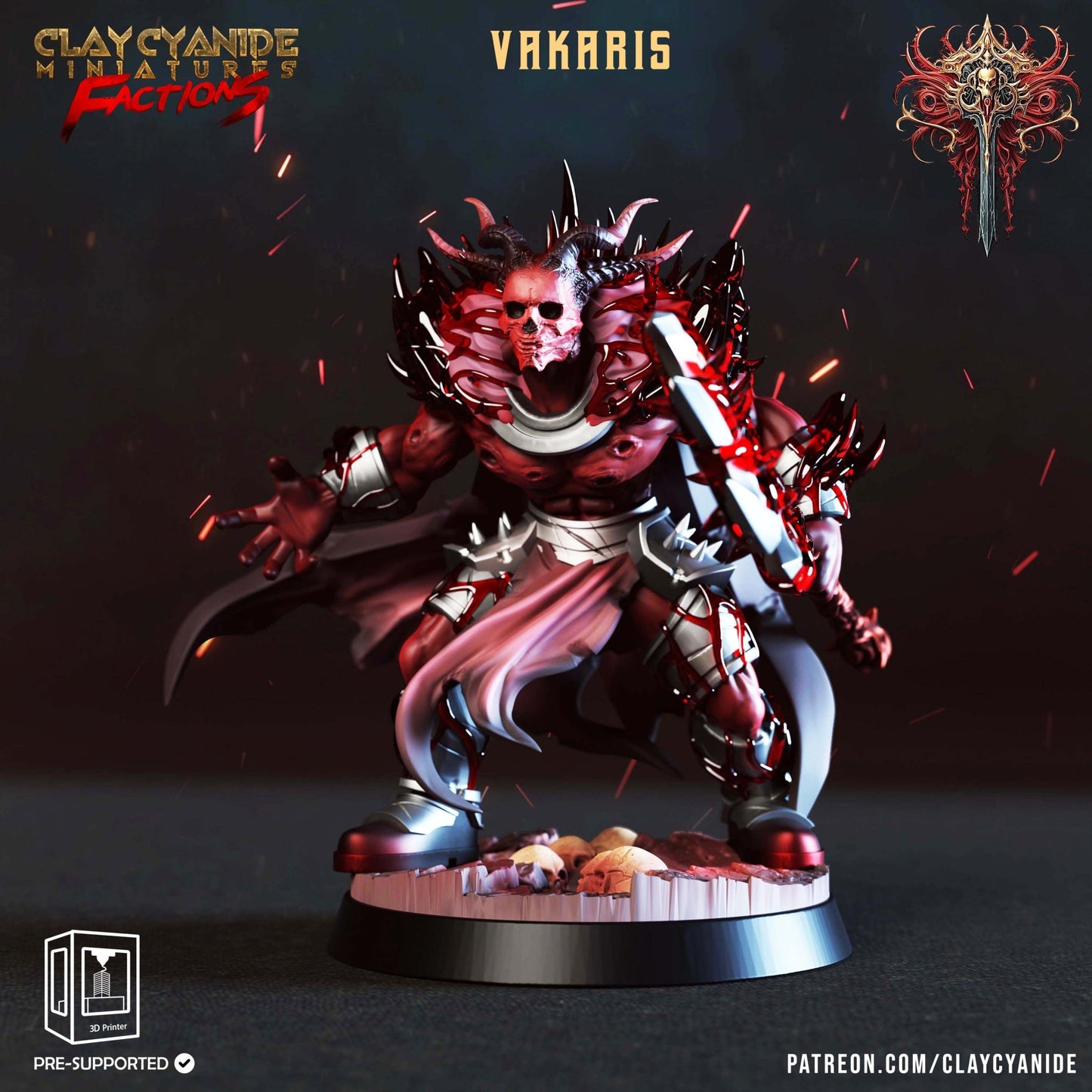 Dreadblood Heralds - ClayCyanide - Dark Forge Arts