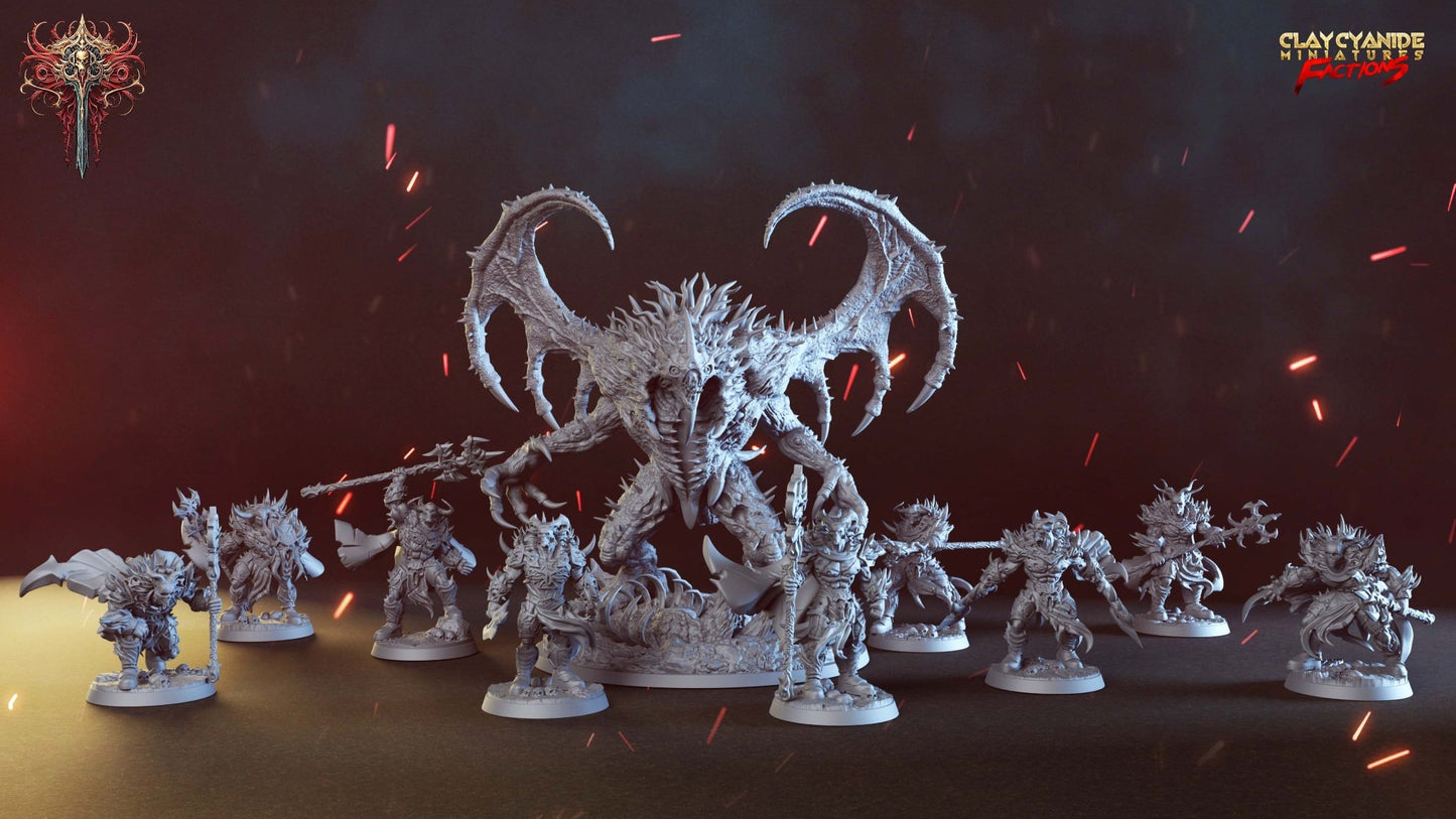 Dreadblood Heralds - ClayCyanide - Dark Forge Arts