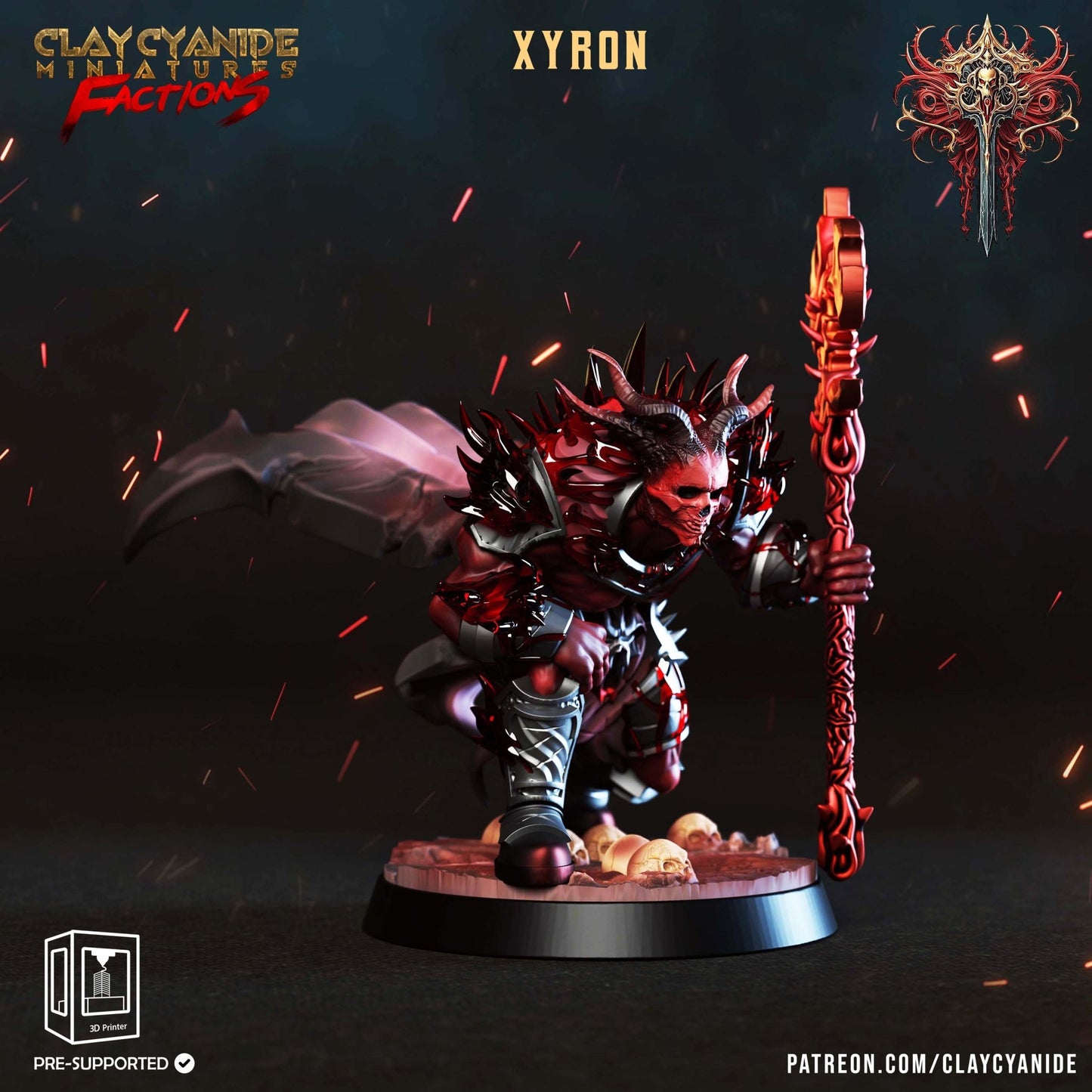 Dreadblood Heralds - ClayCyanide - Dark Forge Arts
