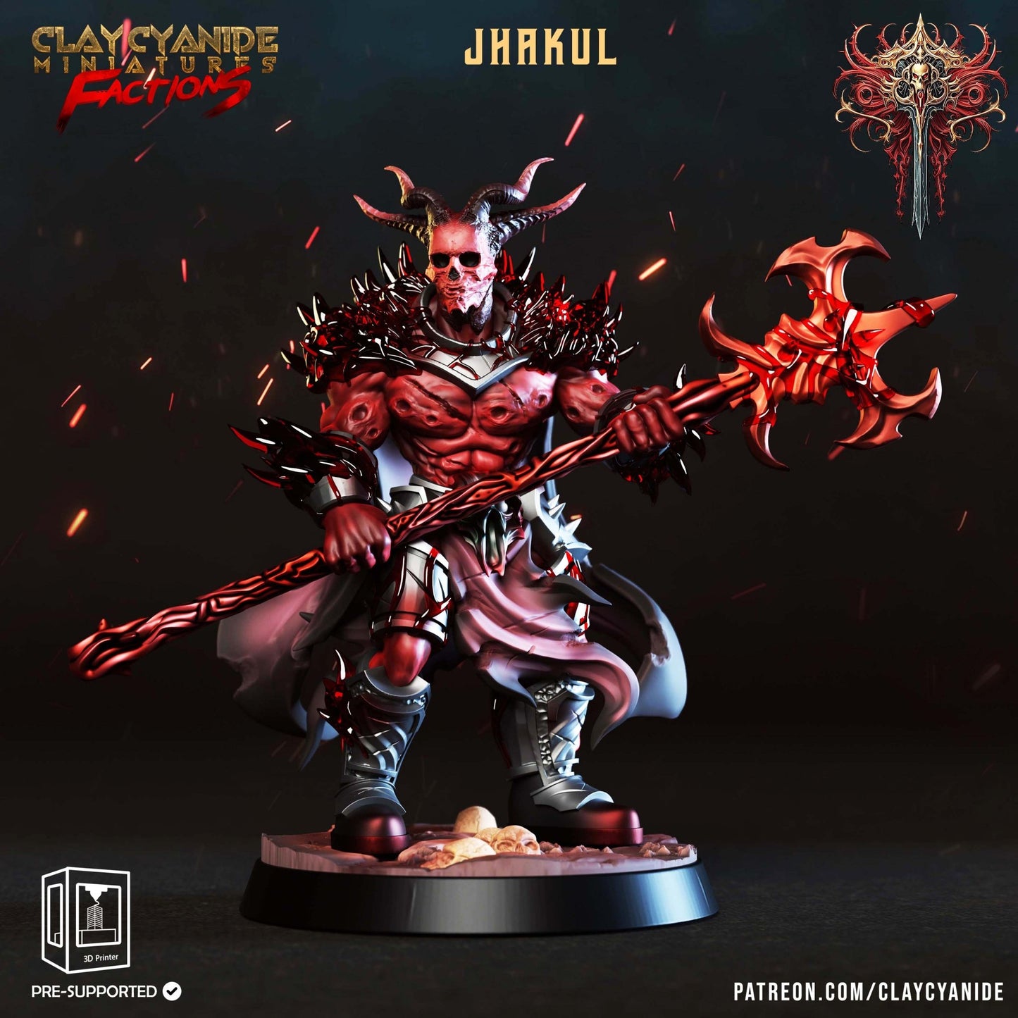 Dreadblood Heralds - ClayCyanide - Dark Forge Arts