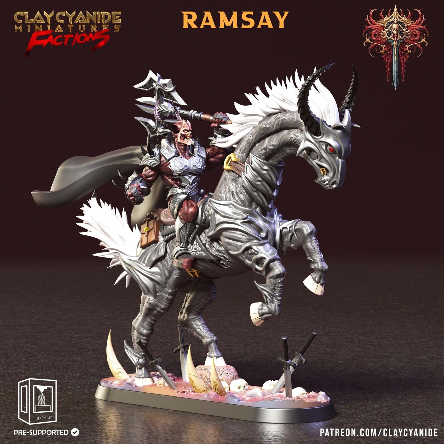 Dreadblood Ravegers - ClayCyanide - Dark Forge Arts