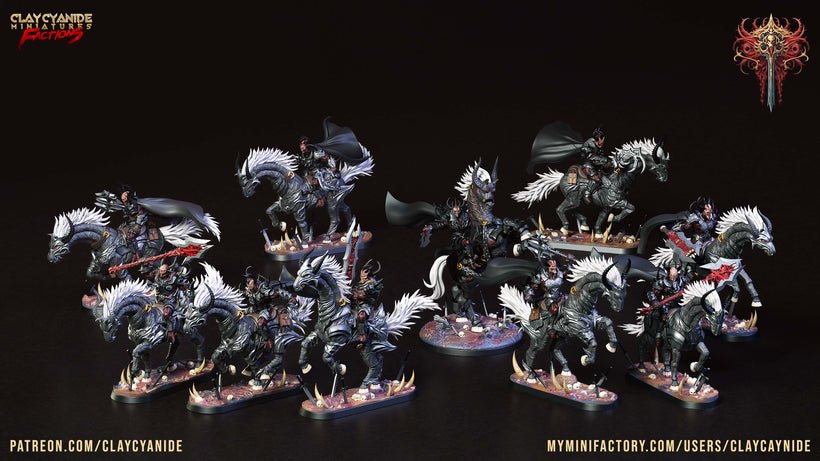 Dreadblood Ravegers - ClayCyanide - Dark Forge Arts