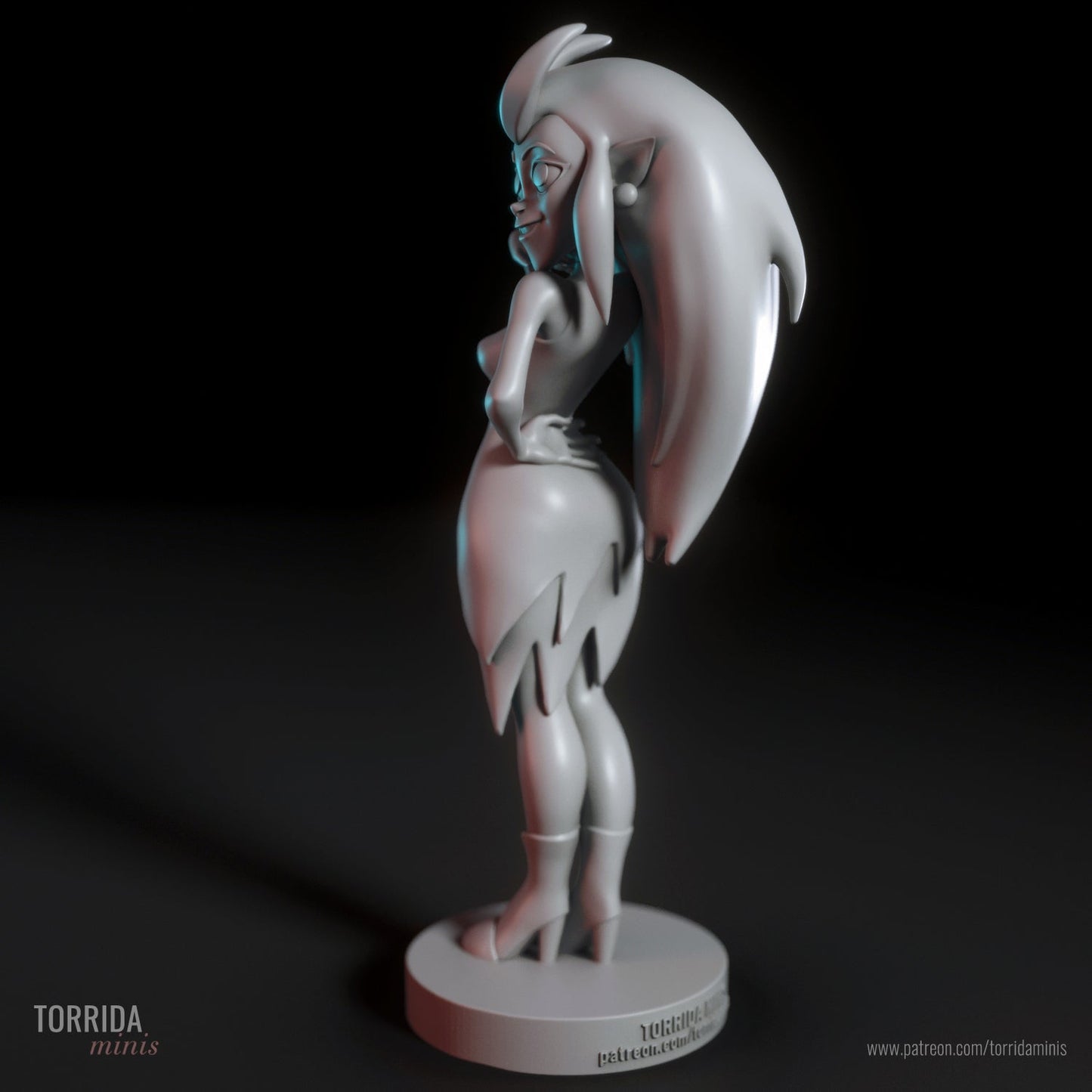 Eda - Torrida Minis - Dark Forge Arts