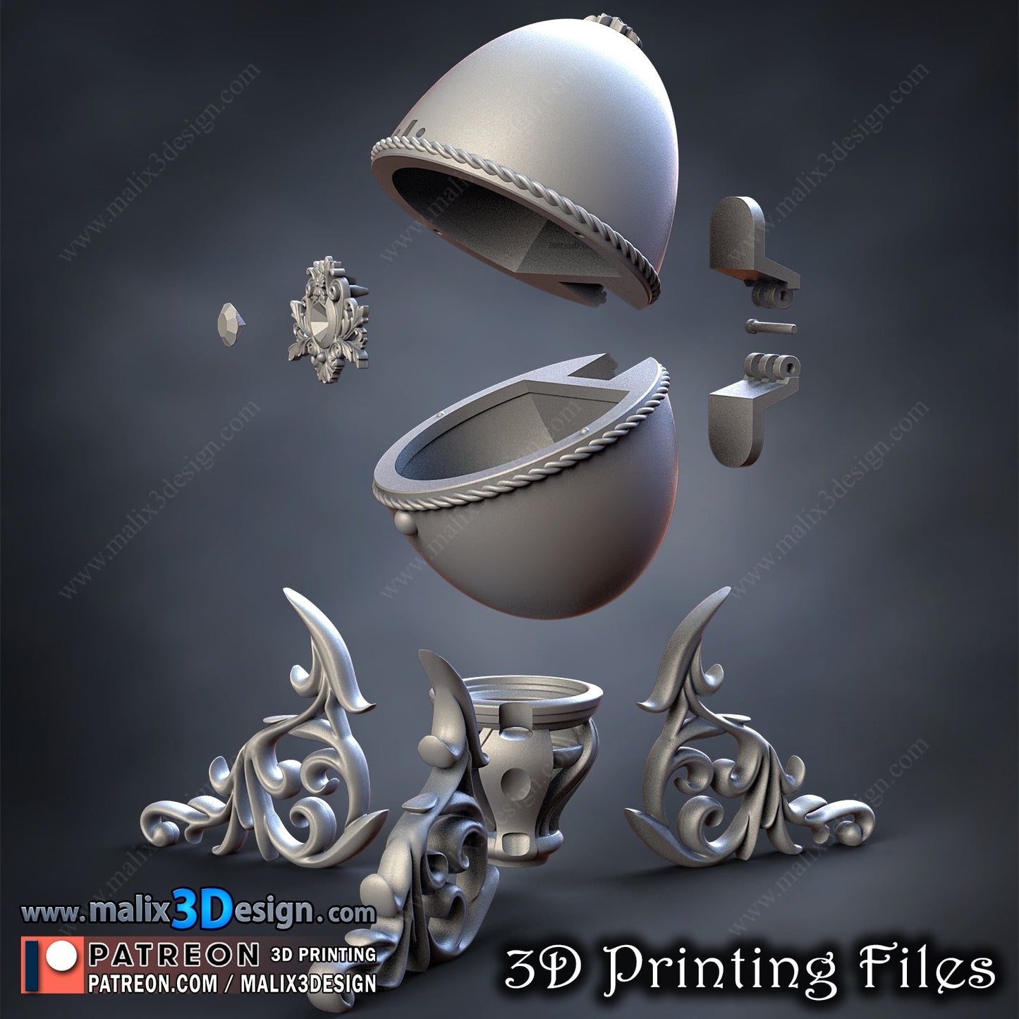 Eggs - Sanix3D - Dark Forge Arts