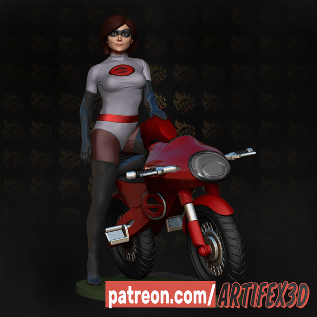 Elasti Girl v1 - Artifex3D - Dark Forge Arts