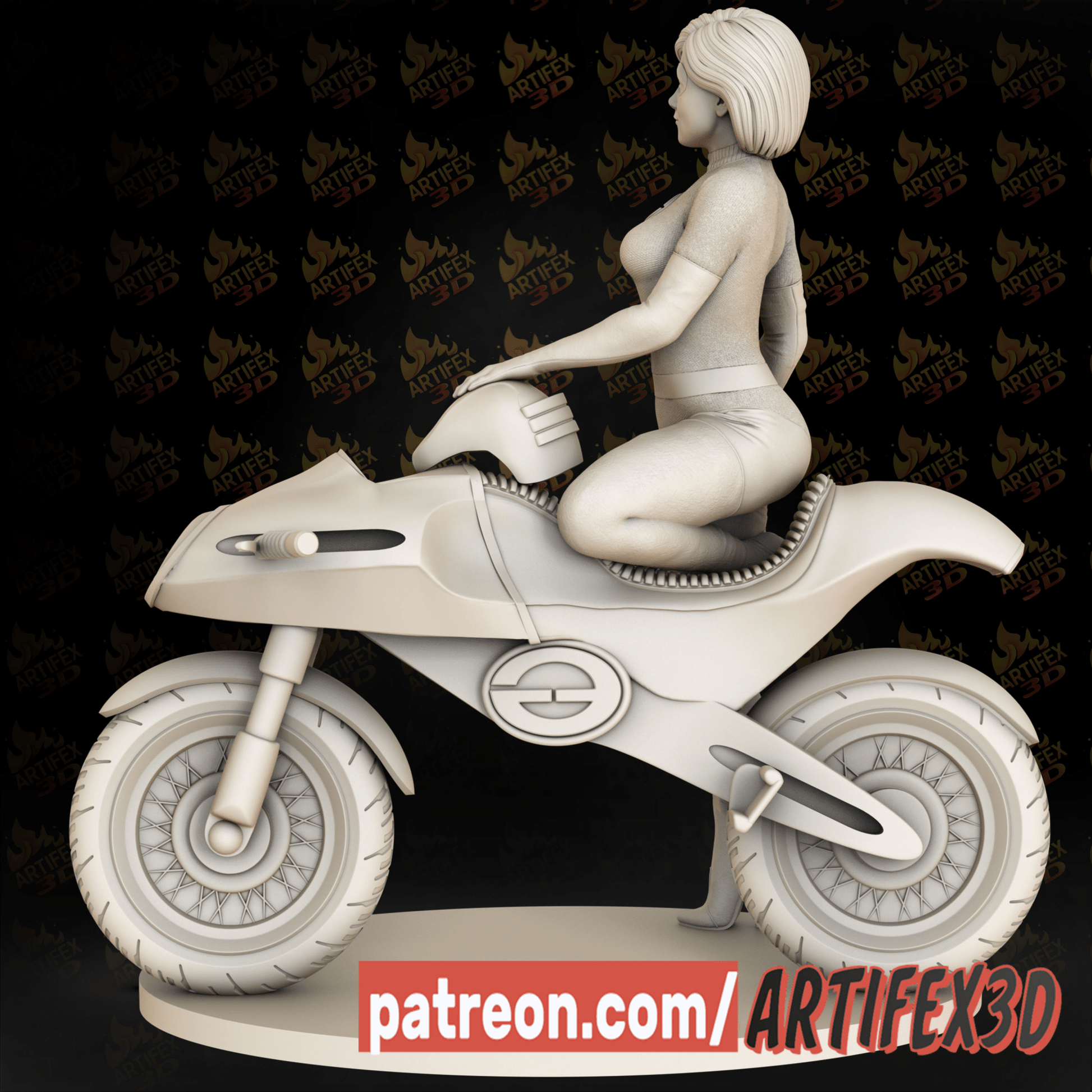 Elasti Girl v1 - Artifex3D - Dark Forge Arts