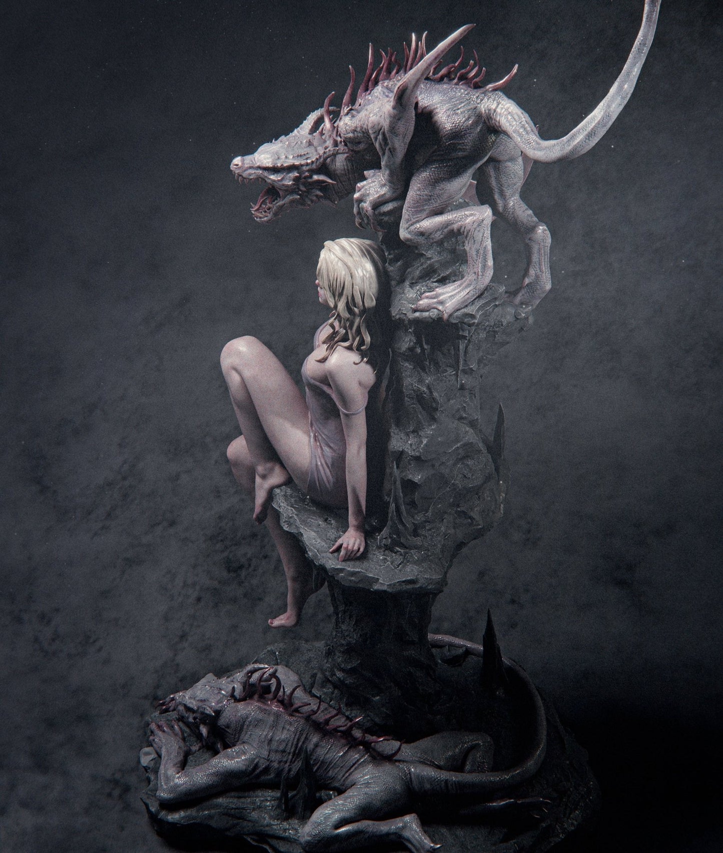 Elegy of the Wyrm - CA 3D Studios - Dark Forge Arts