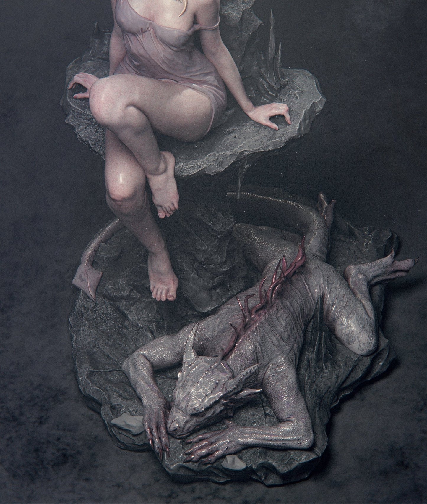 Elegy of the Wyrm - CA 3D Studios - Dark Forge Arts