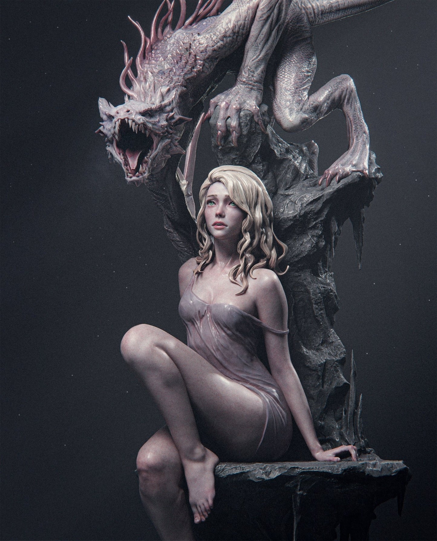 Elegy of the Wyrm - CA 3D Studios - Dark Forge Arts