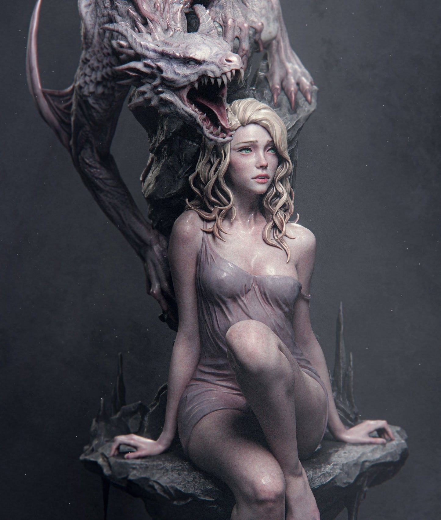 Elegy of the Wyrm - CA 3D Studios - Dark Forge Arts