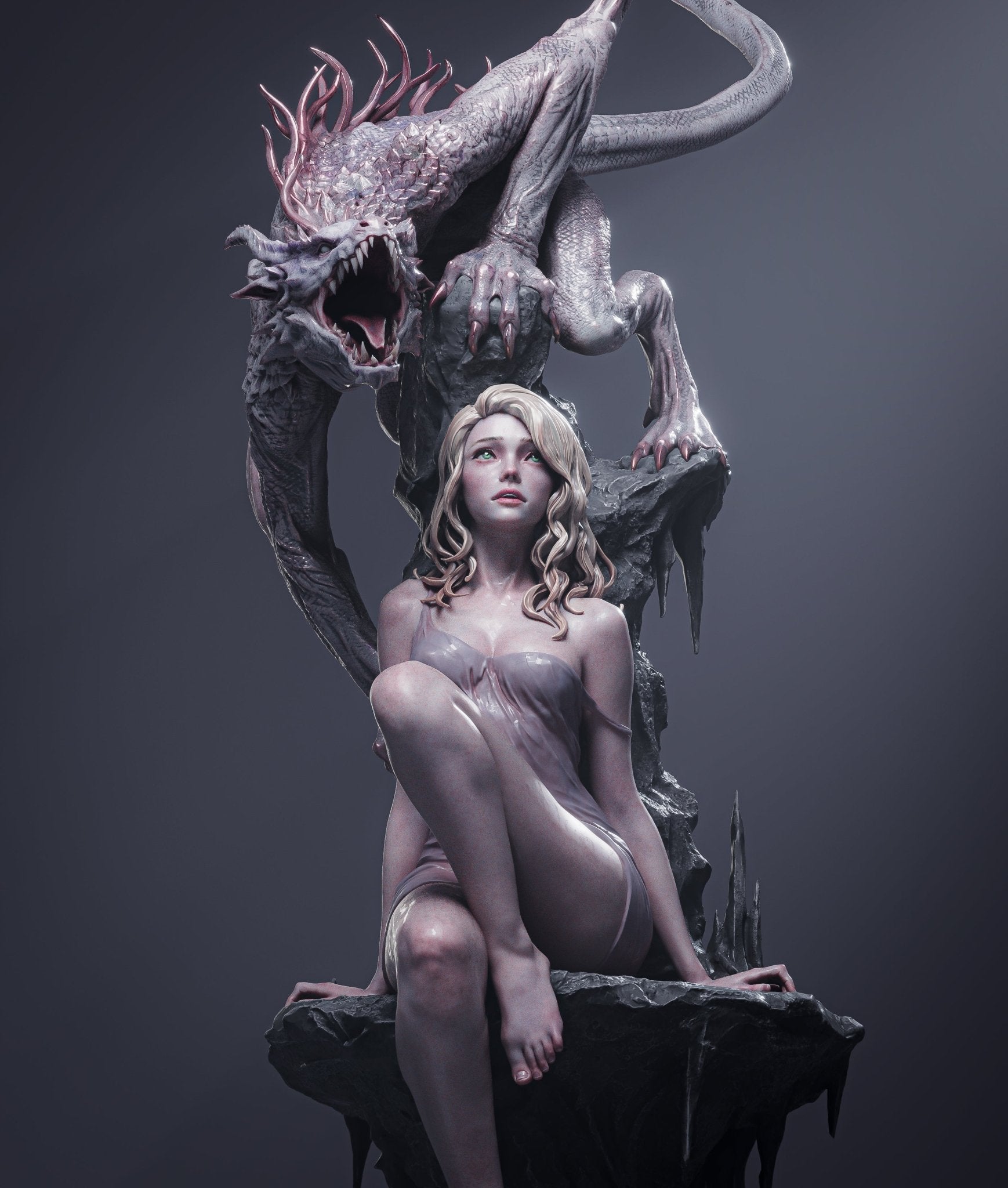 Elegy of the Wyrm - CA 3D Studios - Dark Forge Arts