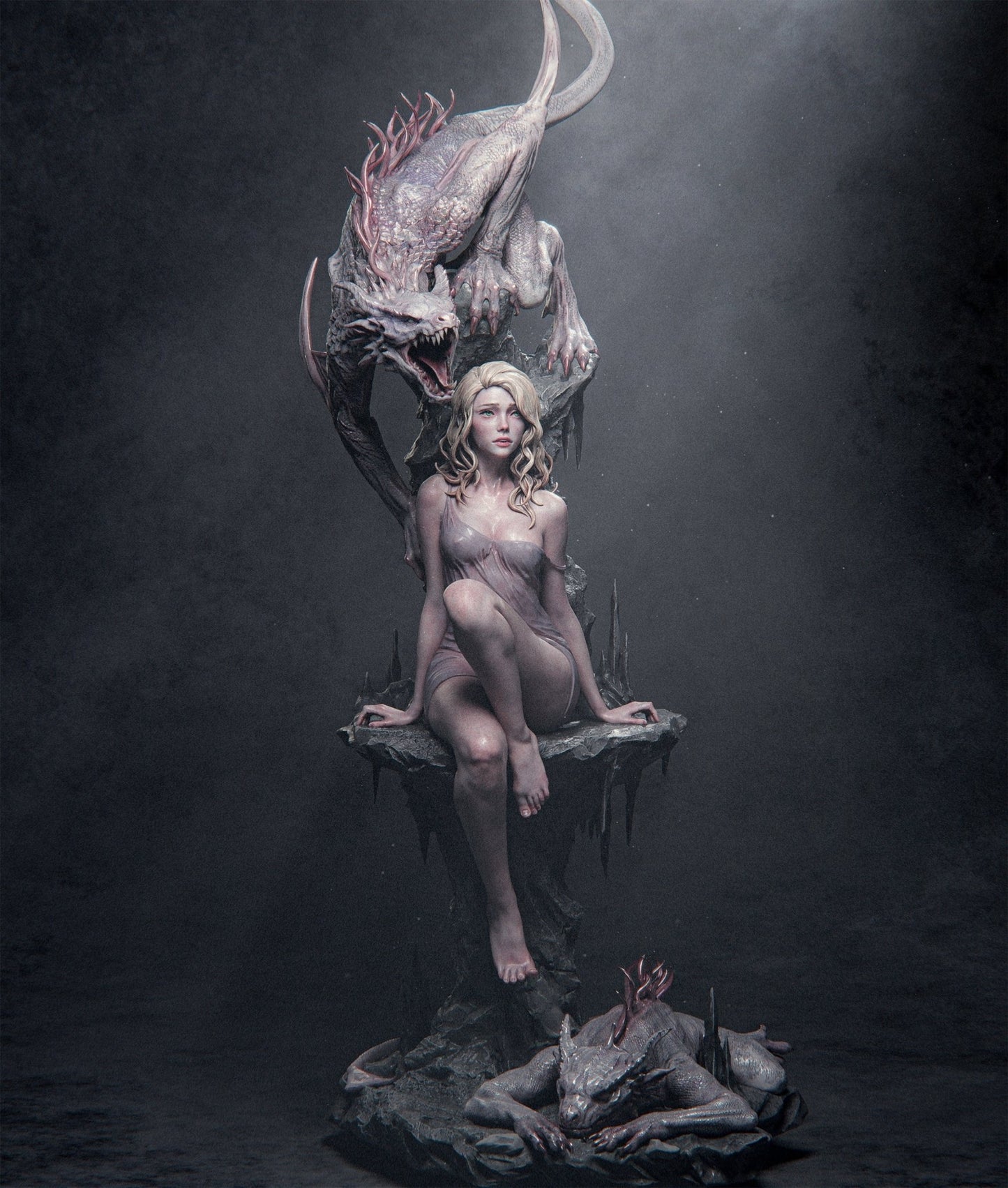 Elegy of the Wyrm - CA 3D Studios - Dark Forge Arts