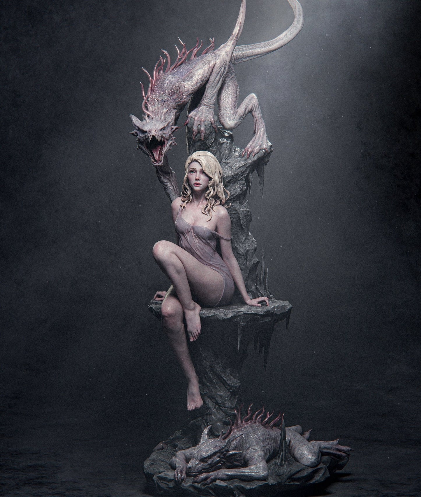Elegy of the Wyrm - CA 3D Studios - Dark Forge Arts