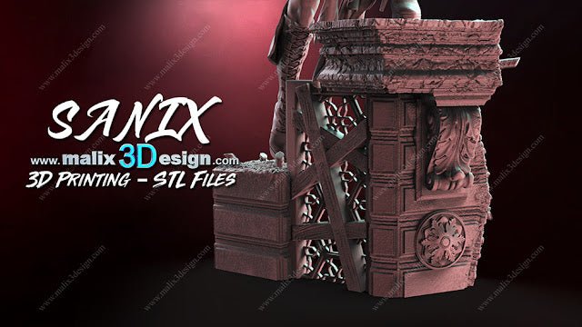 Elektra - Sanix3D - Dark Forge Arts