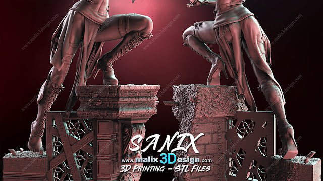 Elektra - Sanix3D - Dark Forge Arts