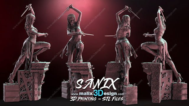 Elektra - Sanix3D - Dark Forge Arts