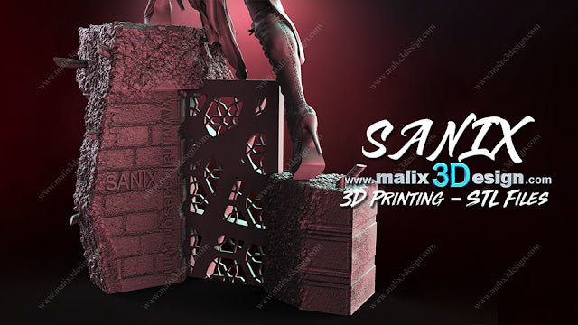 Elektra - Sanix3D - Dark Forge Arts