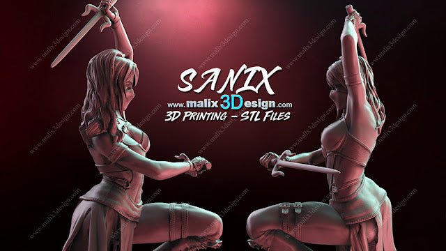 Elektra - Sanix3D - Dark Forge Arts