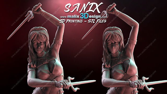 Elektra - Sanix3D - Dark Forge Arts