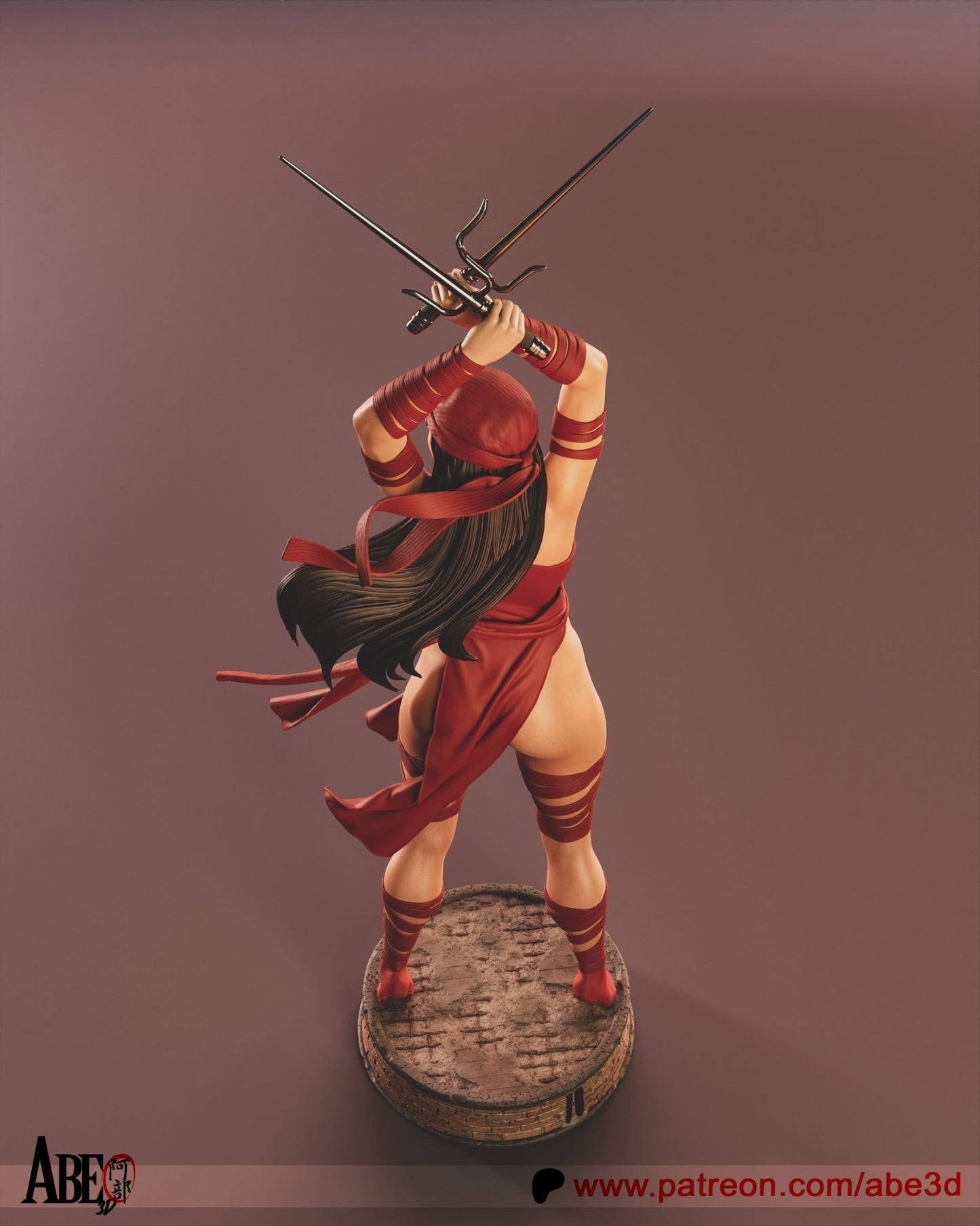 Elektra v2 - Abe3D - Dark Forge Arts