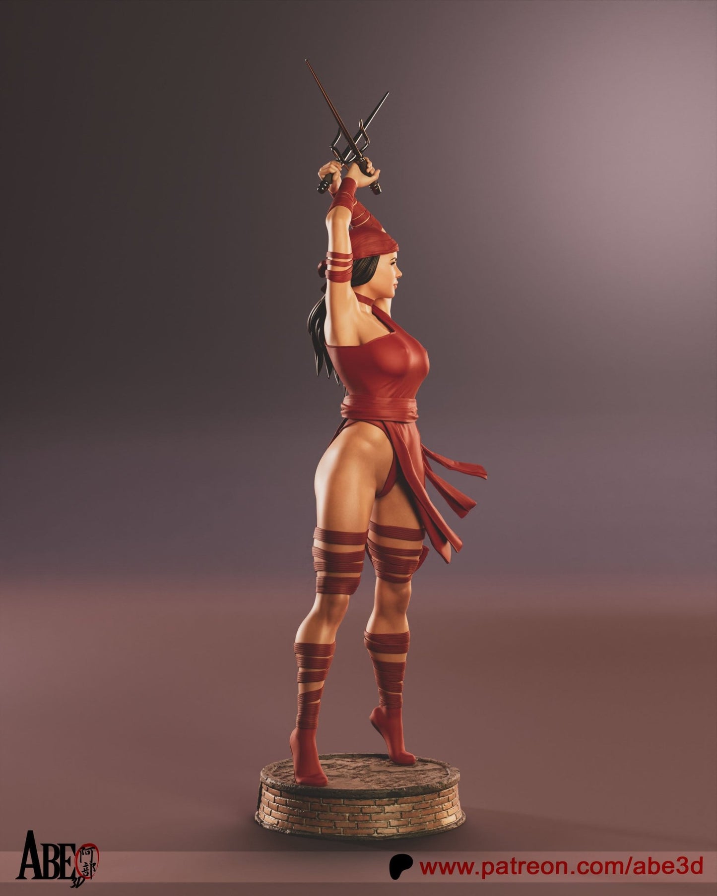 Elektra v2 - Abe3D - Dark Forge Arts