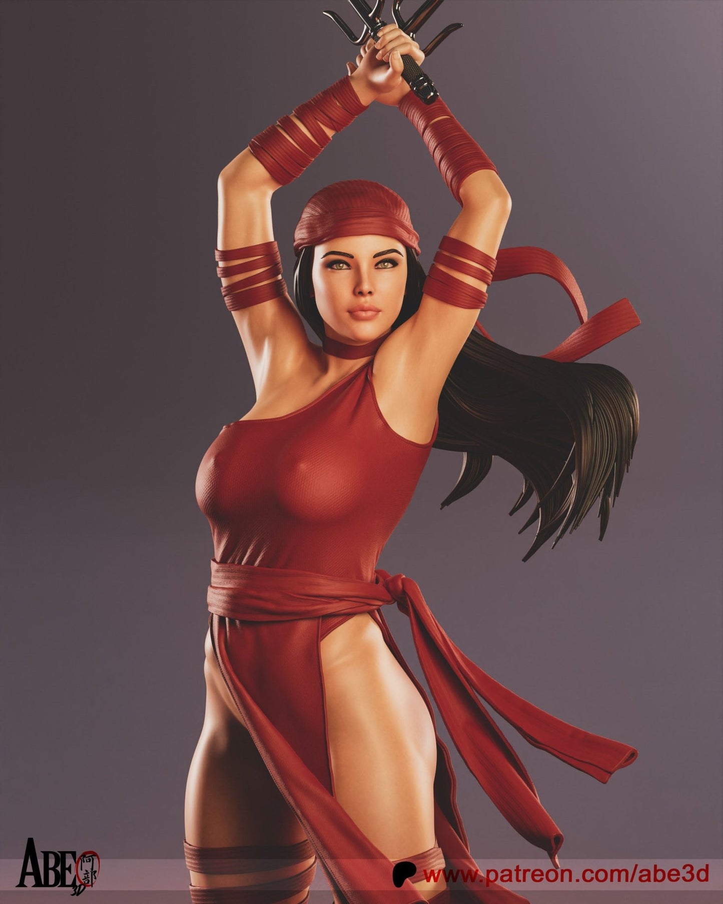 Elektra v2 - Abe3D - Dark Forge Arts