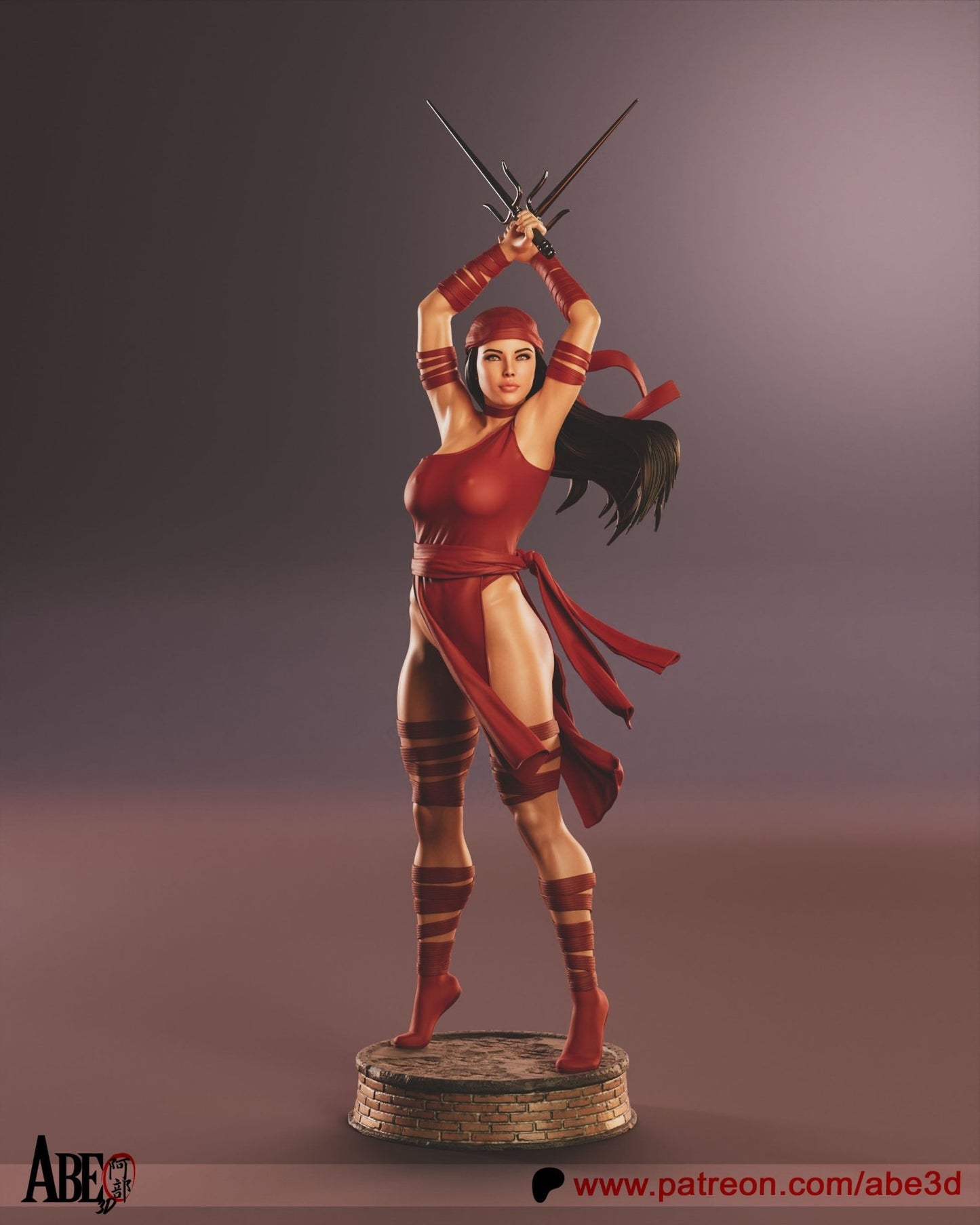 Elektra v2 - Abe3D - Dark Forge Arts
