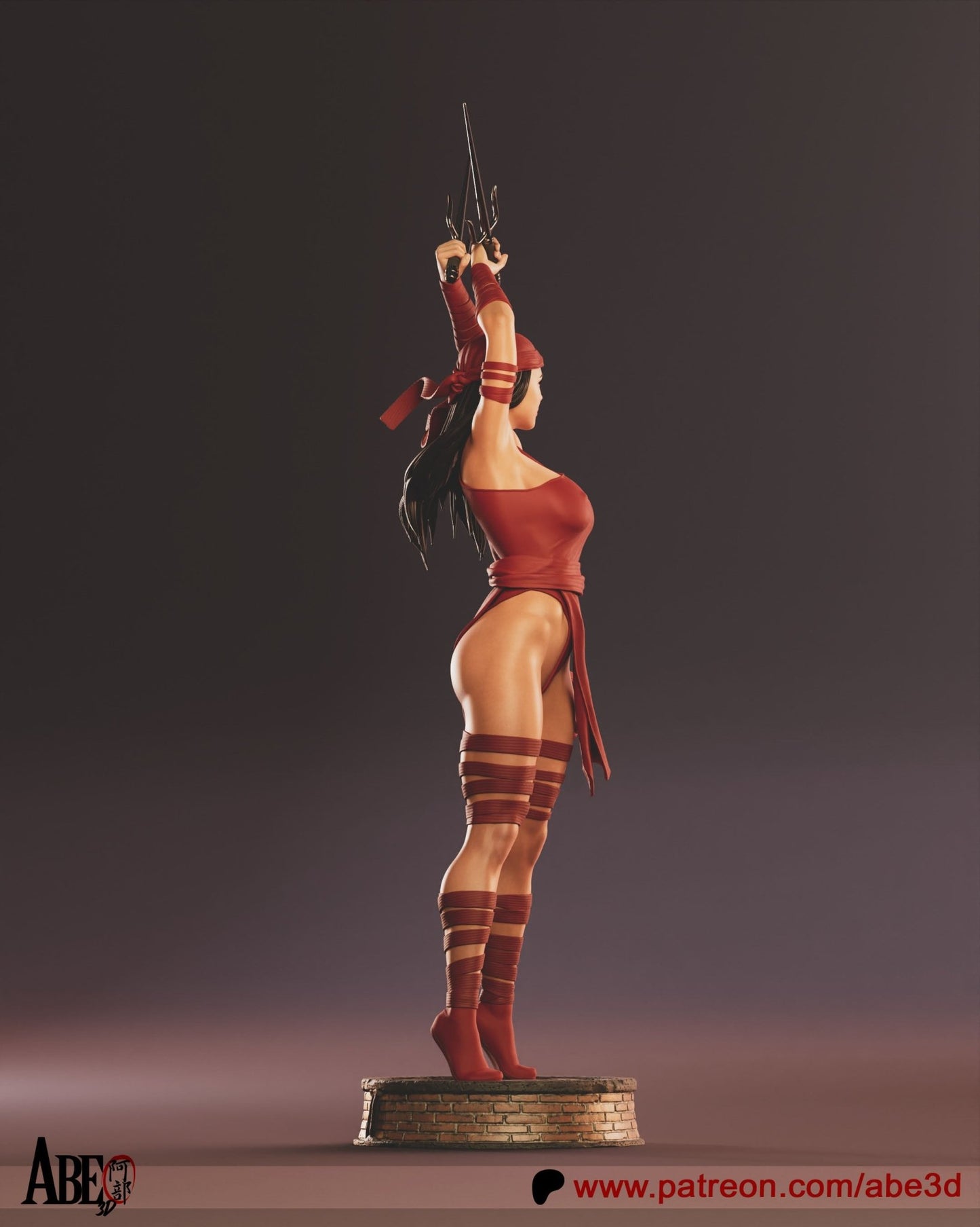 Elektra v2 - Abe3D - Dark Forge Arts