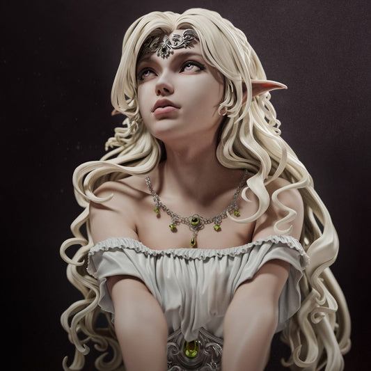 Elf Princess - CA 3D Studios - Dark Forge Arts