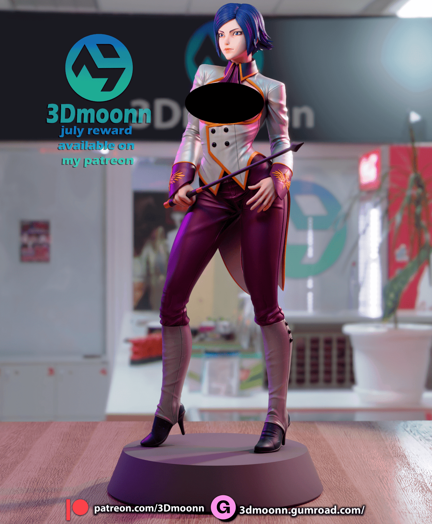 Elizabeth - 3DMoonn - Dark Forge Arts
