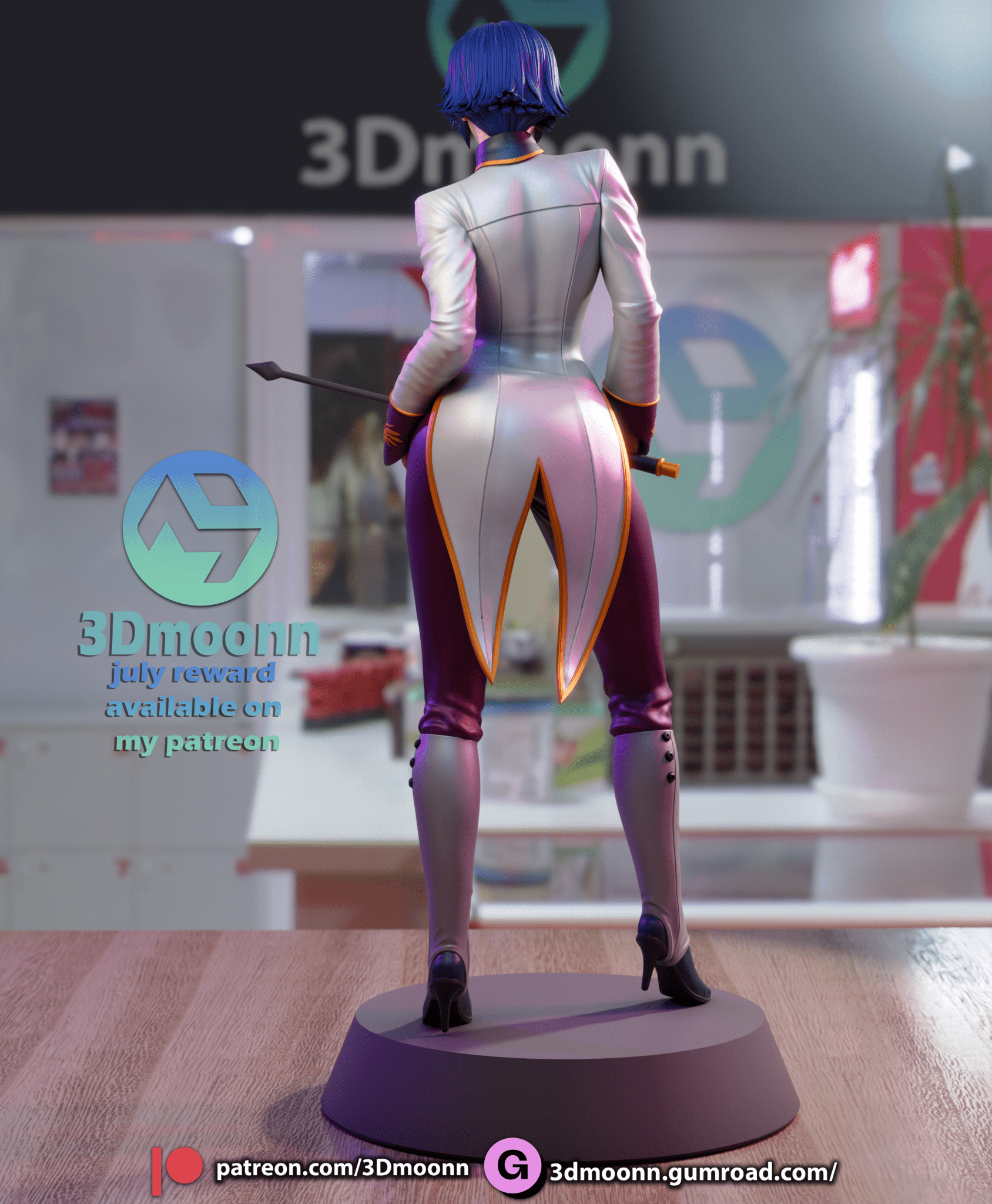 Elizabeth - 3DMoonn - Dark Forge Arts