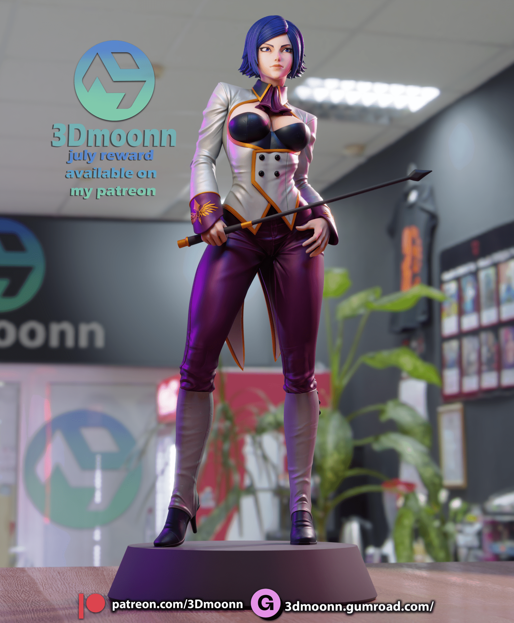 Elizabeth - 3DMoonn - Dark Forge Arts