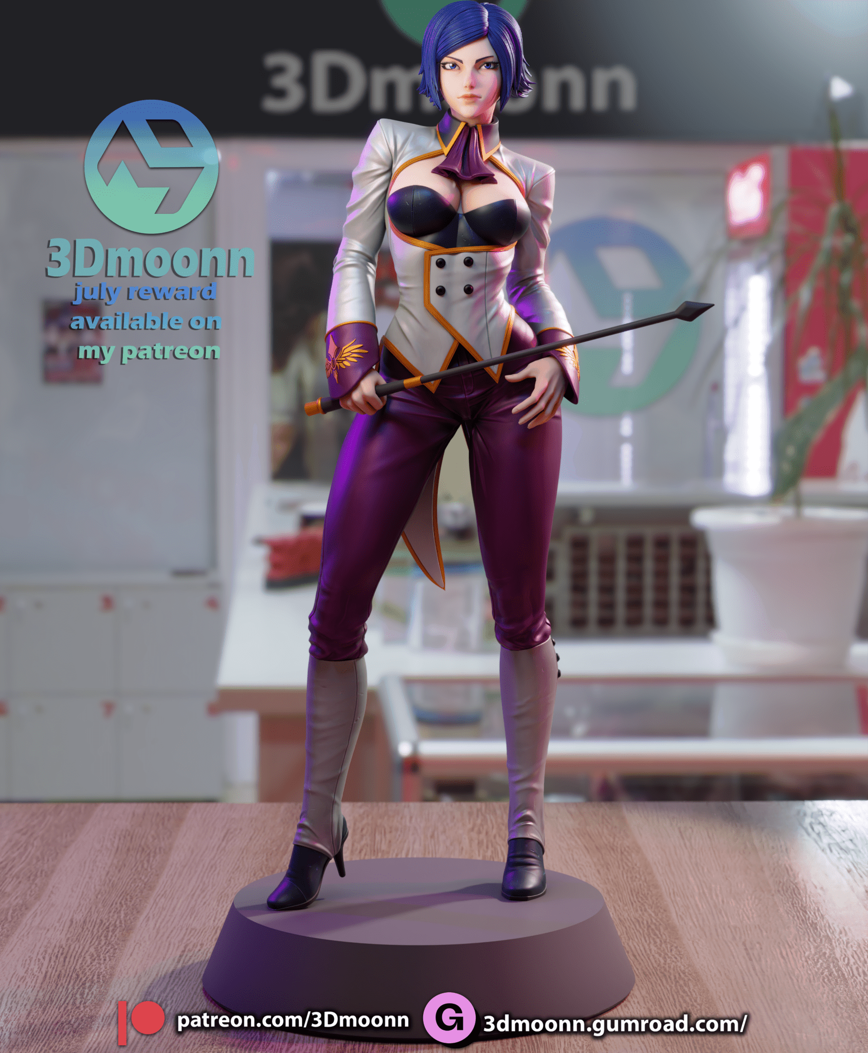 Elizabeth - 3DMoonn - Dark Forge Arts