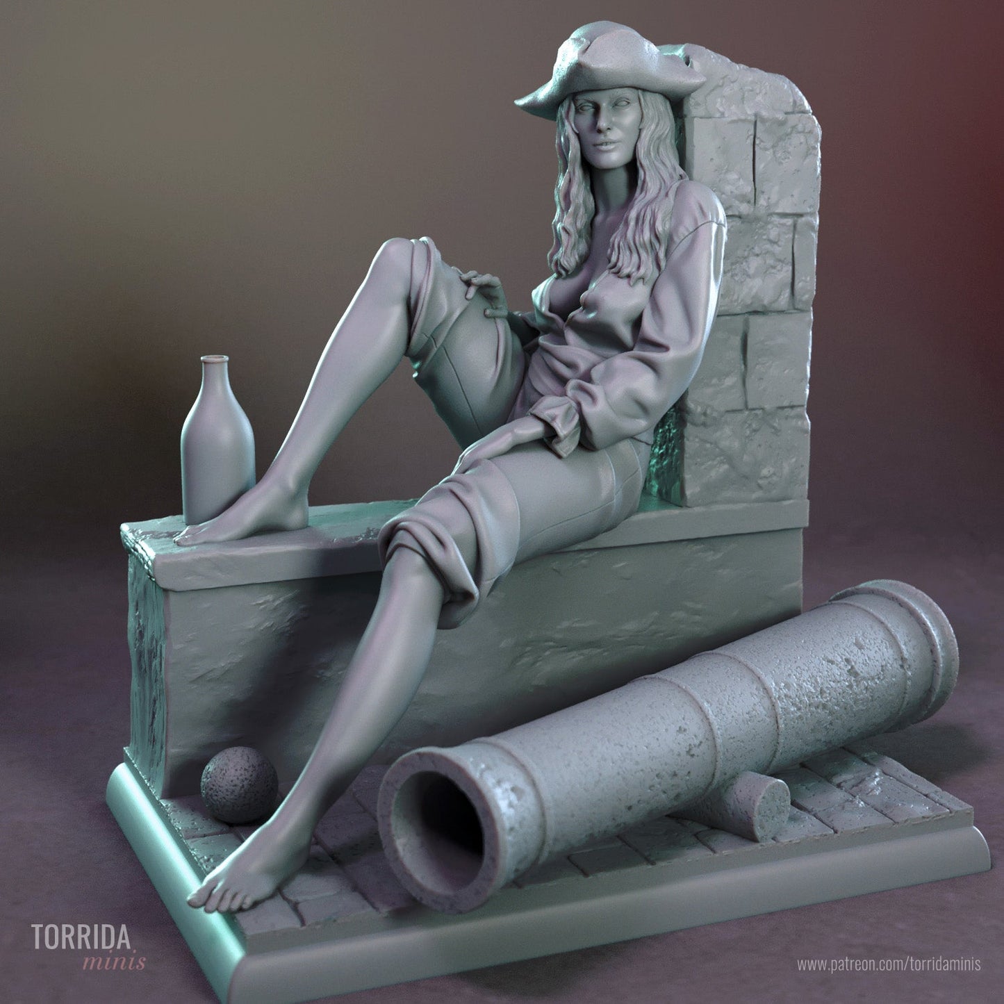 Elizabeth Swann - Torrida Minis - Dark Forge Arts