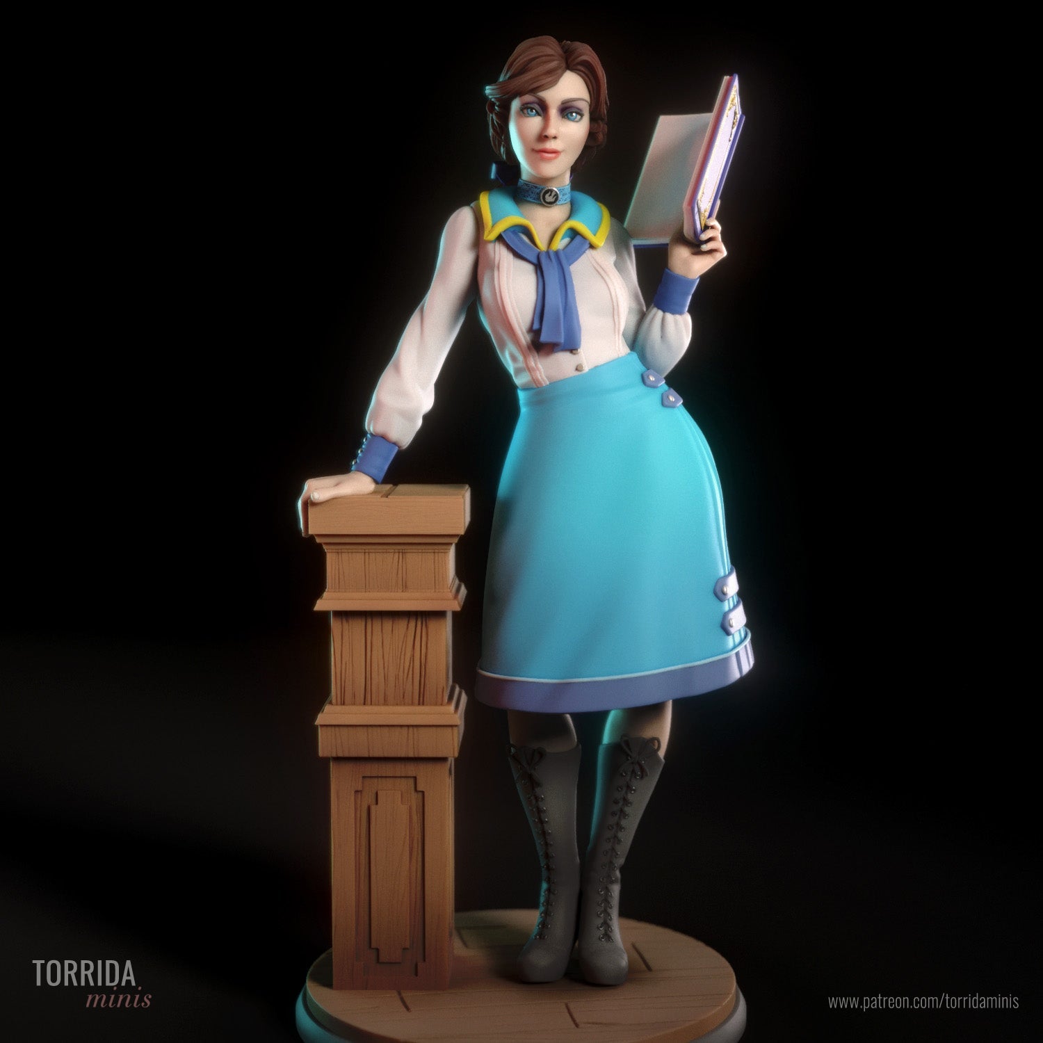Elizabeth - Torrida Minis - Dark Forge Arts