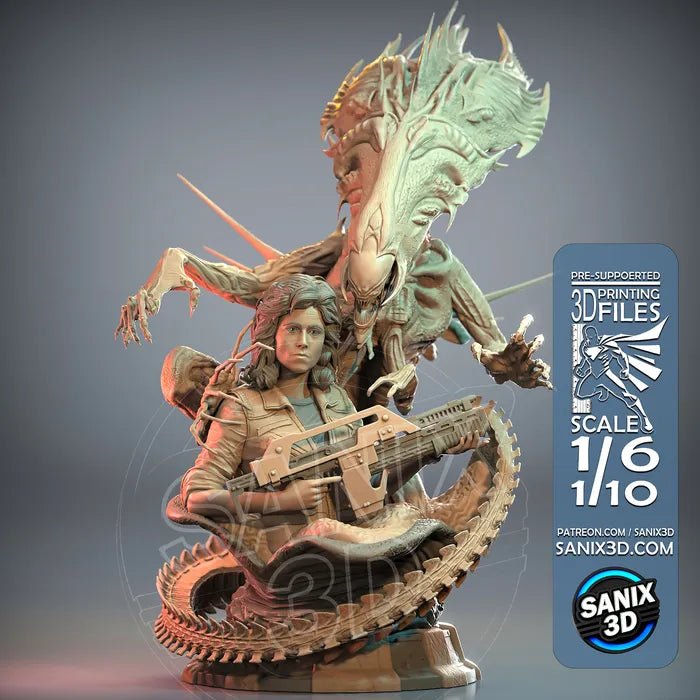 Ellen Ripley - Sanix3D - Dark Forge Arts