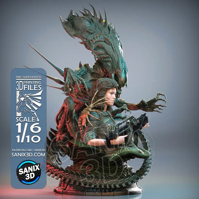 Ellen Ripley - Sanix3D - Dark Forge Arts