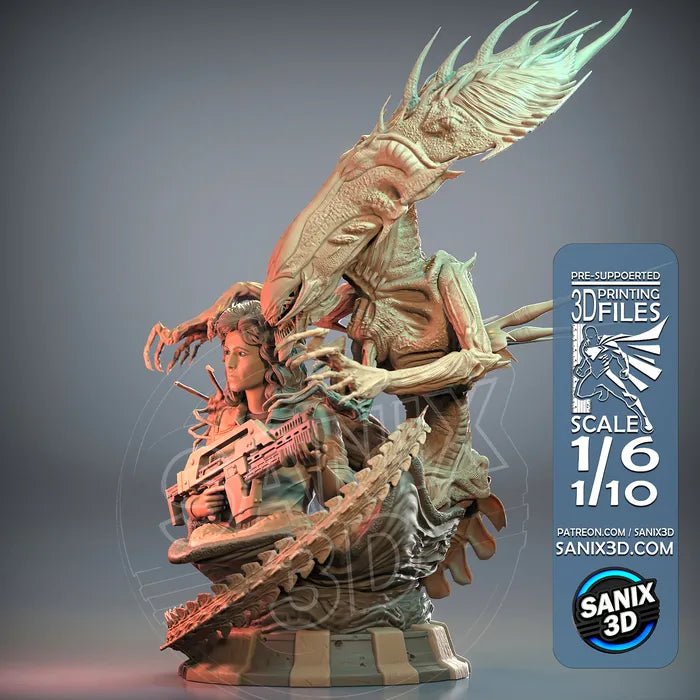Ellen Ripley - Sanix3D - Dark Forge Arts