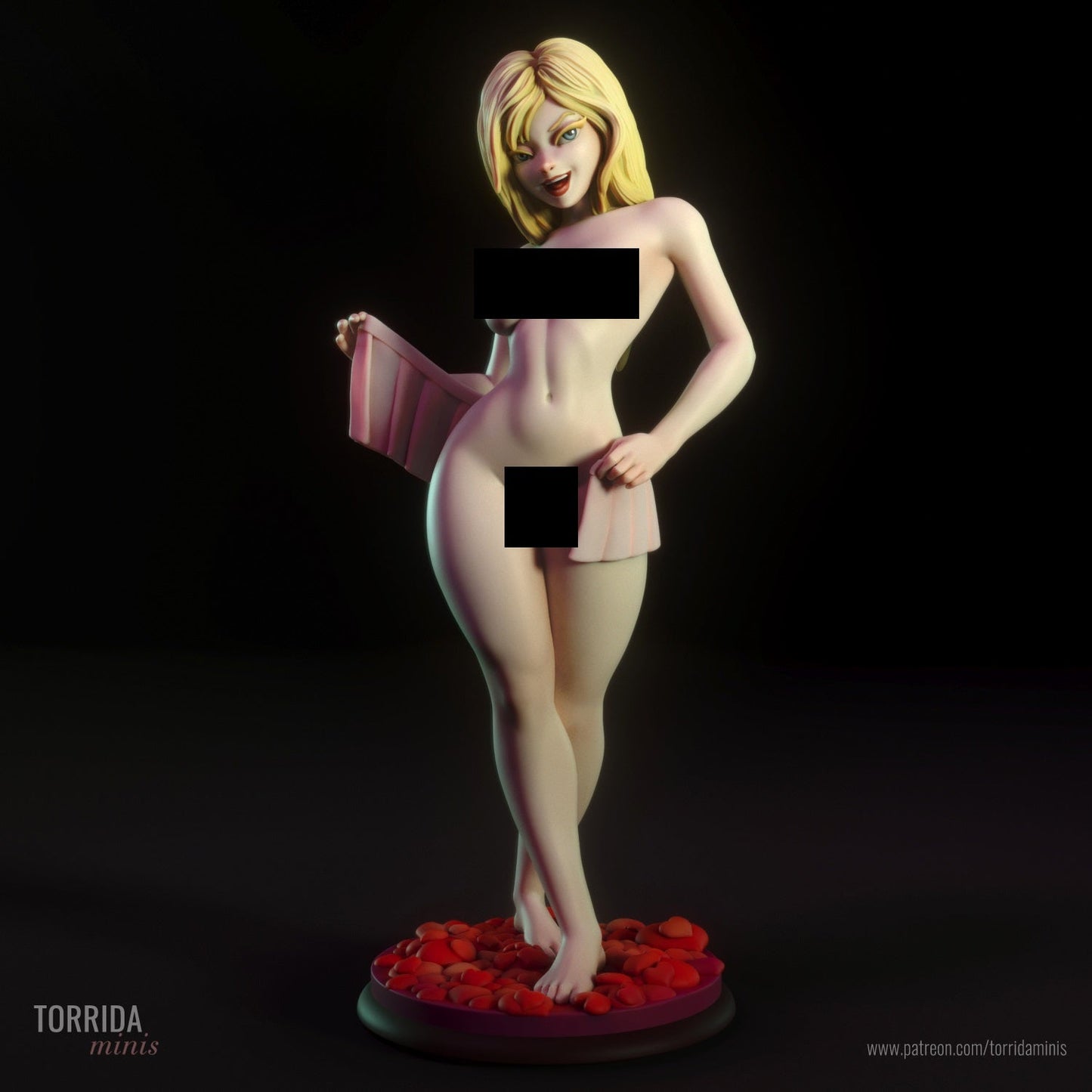 Ellen - Torrida Minis - Dark Forge Arts