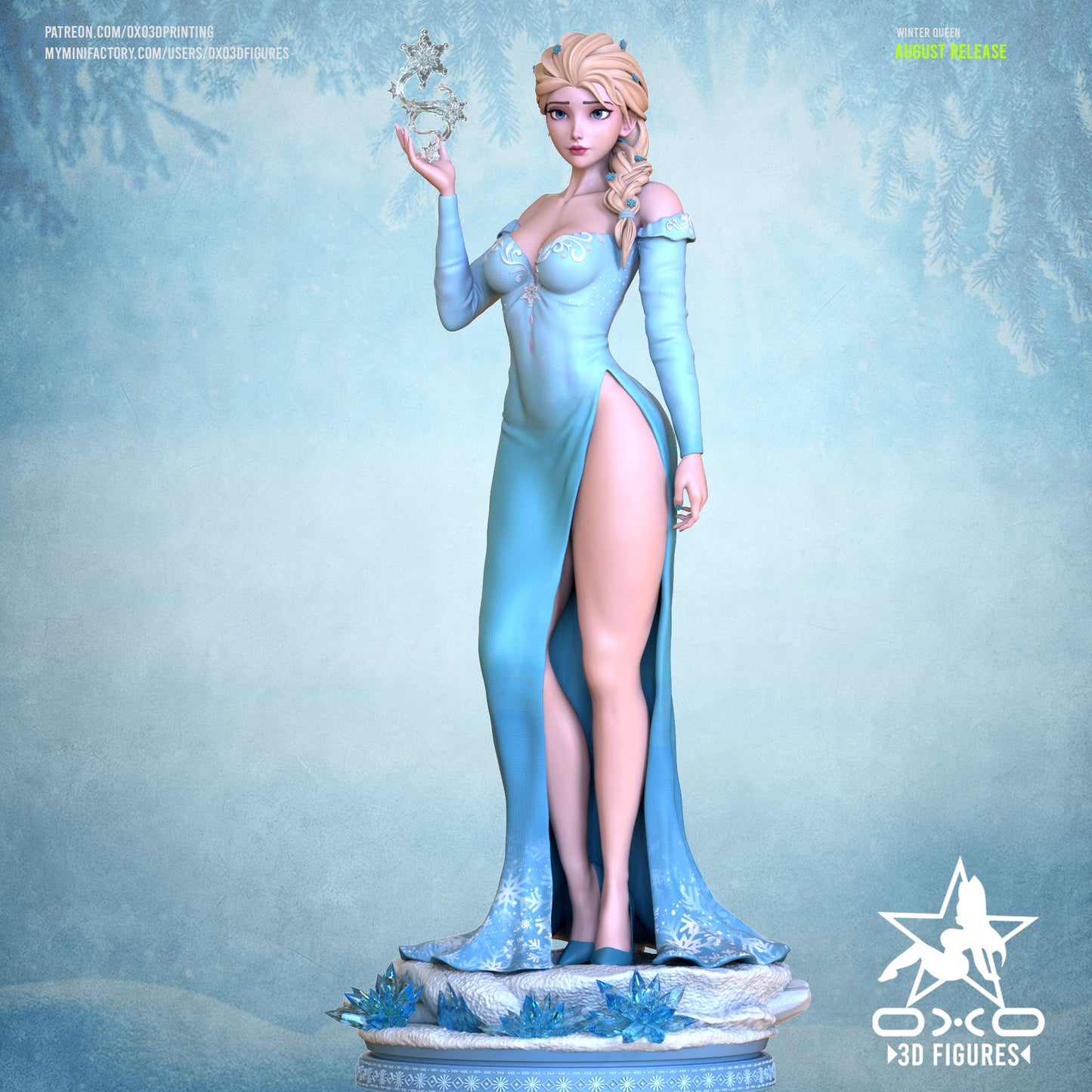 Elsa - OXO3D - Dark Forge Arts